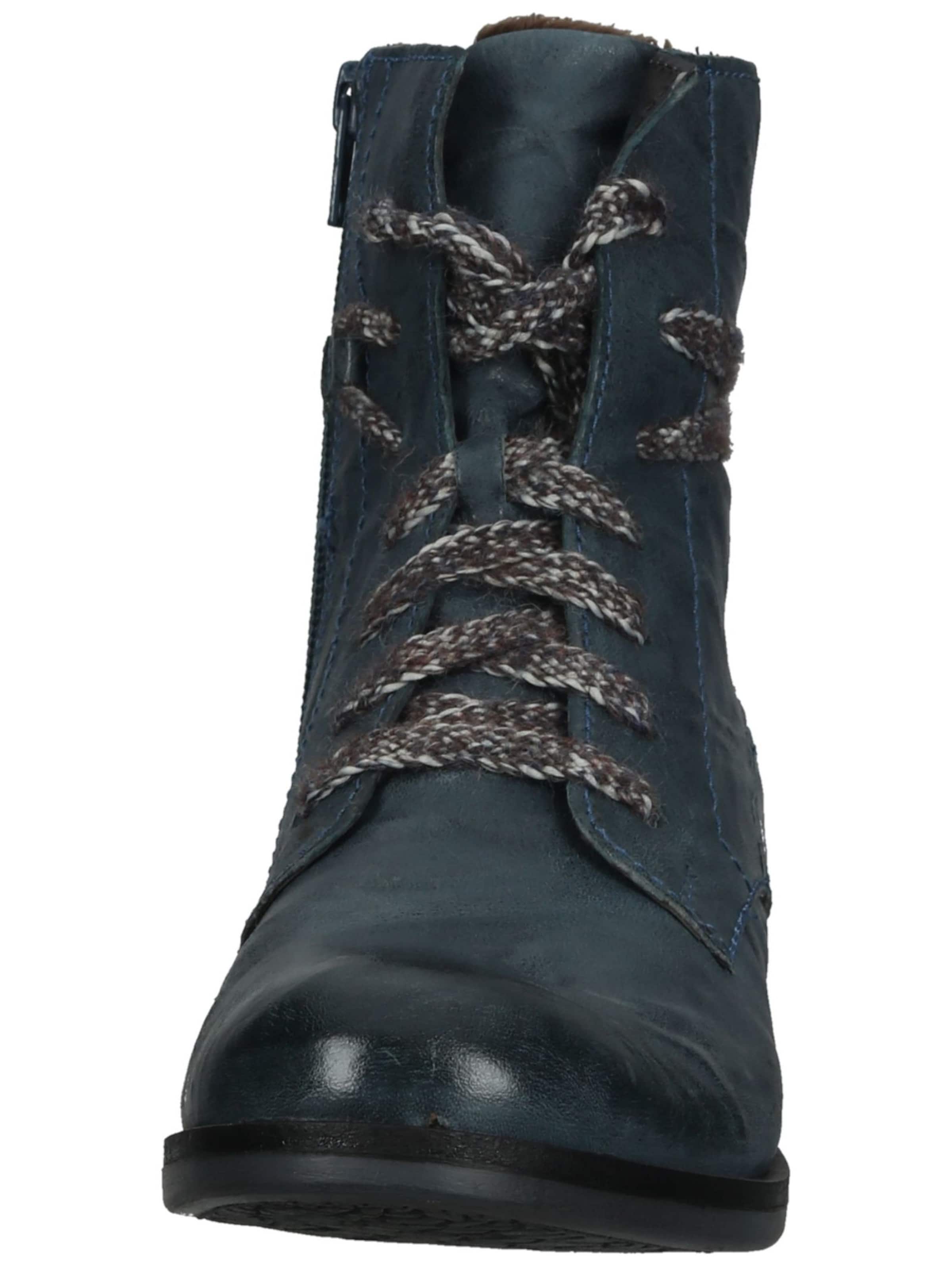 JOSEF SEIBEL Lace-up bootie 'Sanja' in Blue