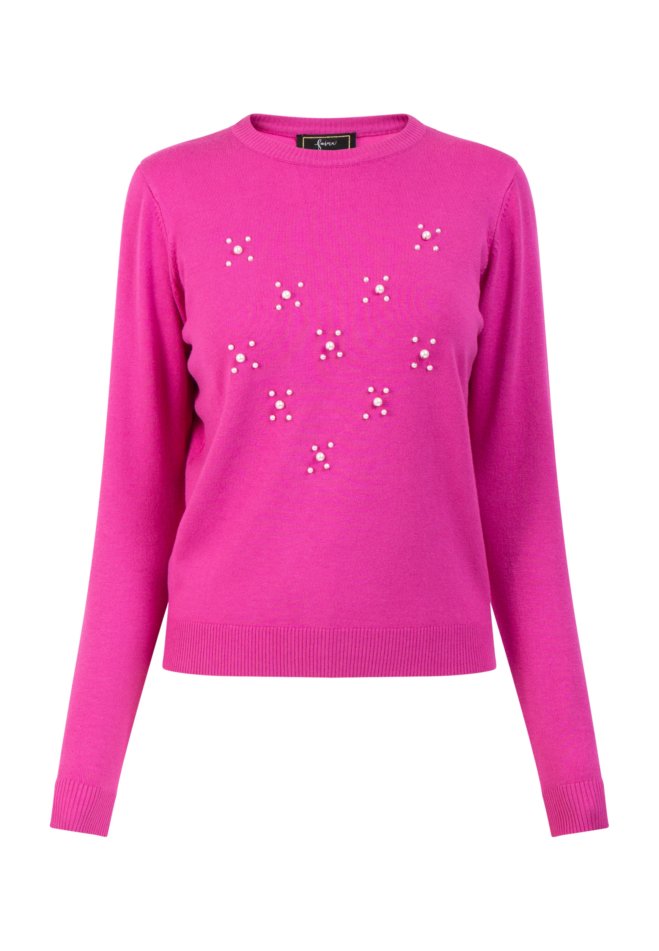 faina Pullover i pink: forside