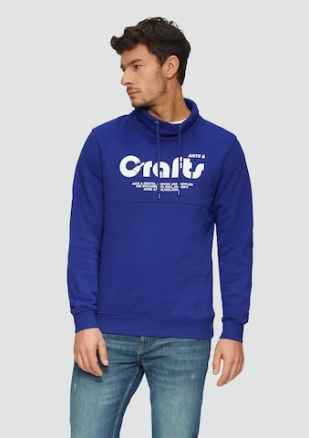 s.Oliver Sweatshirt in Blue: front