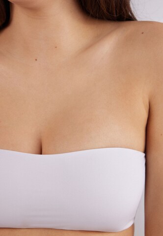 INTIMISSIMI Bandeau Bra in White