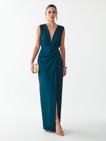 Rochie 'Lois' de la BWLDR pe verde: față