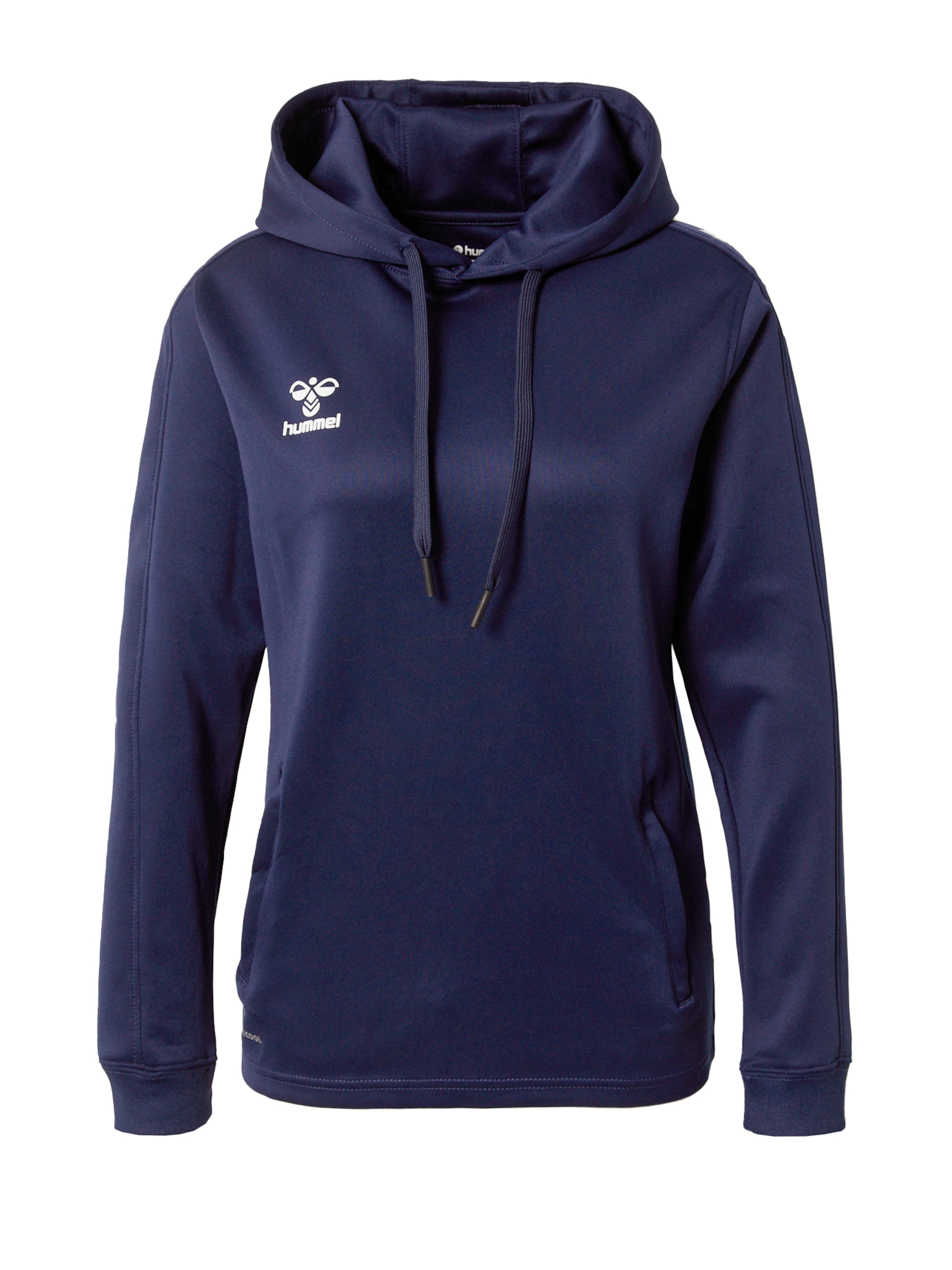 Hummel Αθλητική μπλούζα φούτερ σε μπλε: μπροστά