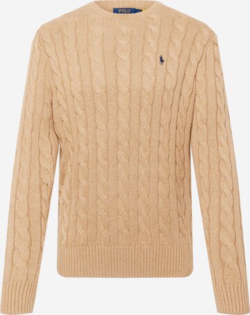 Polo Ralph Lauren Trui 'Driver' in Beige: voorkant