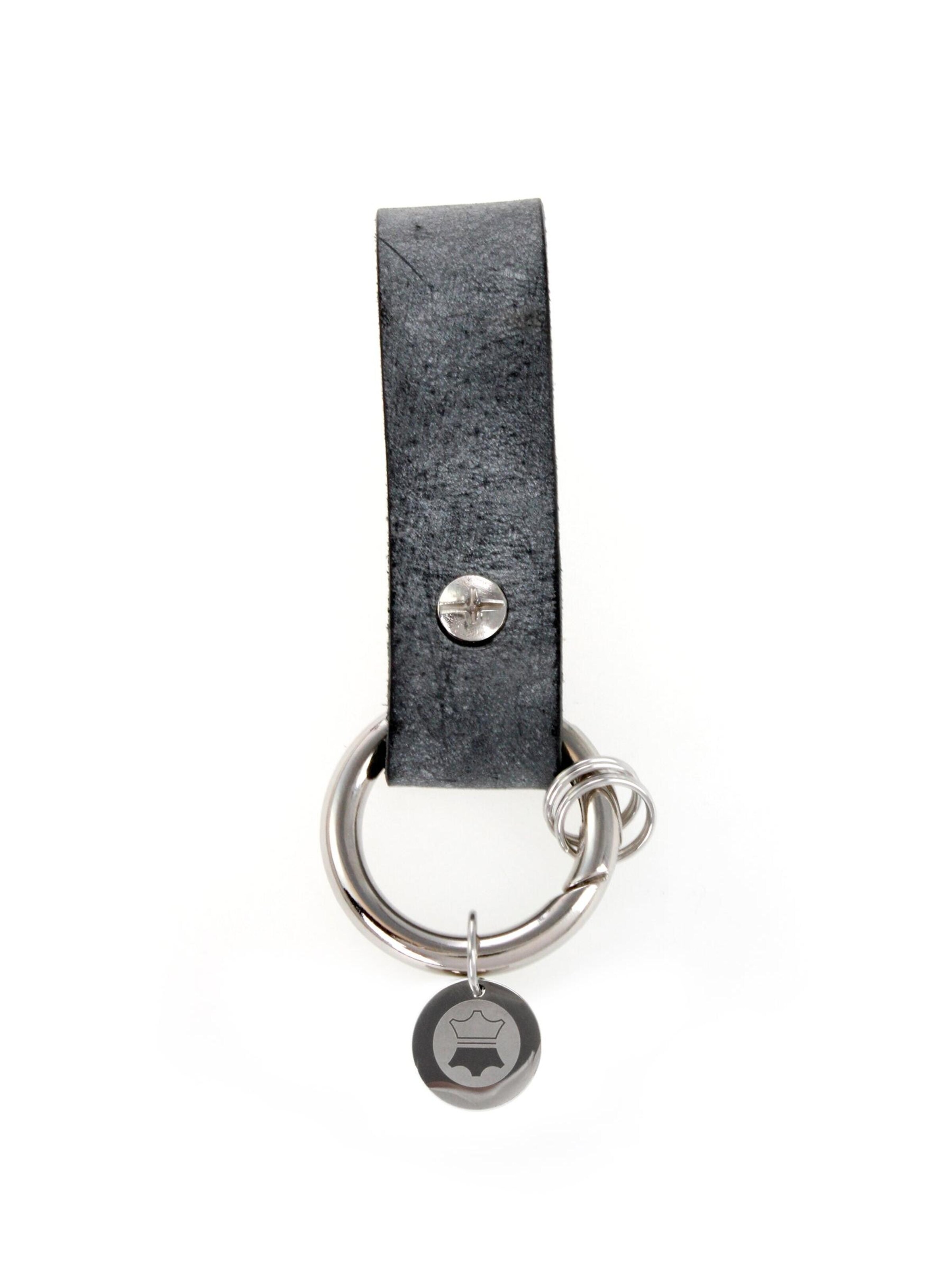 carisco Key Ring 'Gump Keyring' in Black: front