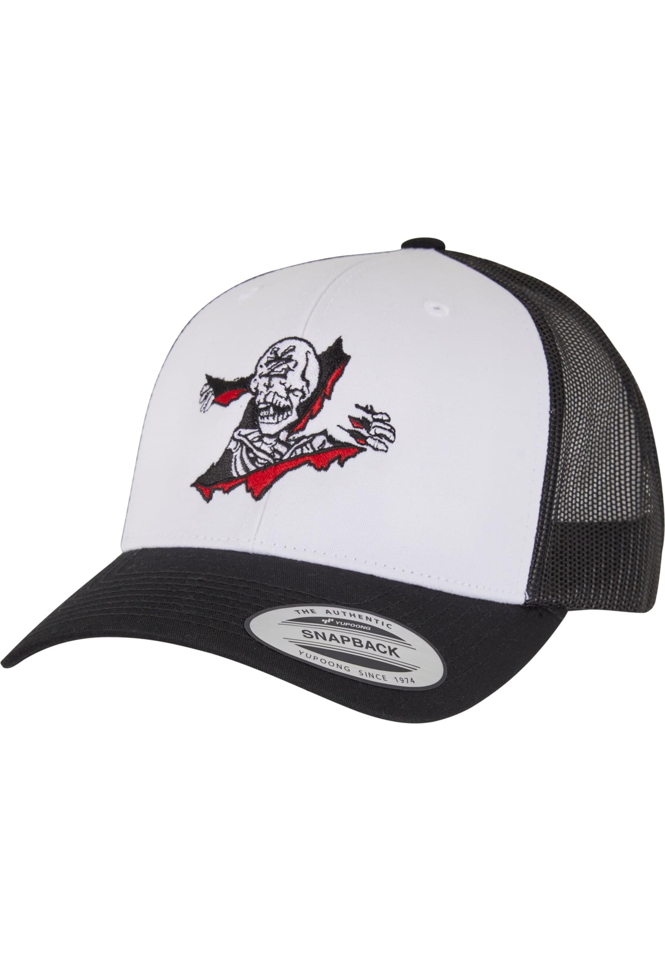 ZOO YORK Kšiltovka 'Skeleton' – černá: přední strana