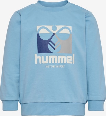 Hummel Sweatshirt in Blauw: voorkant