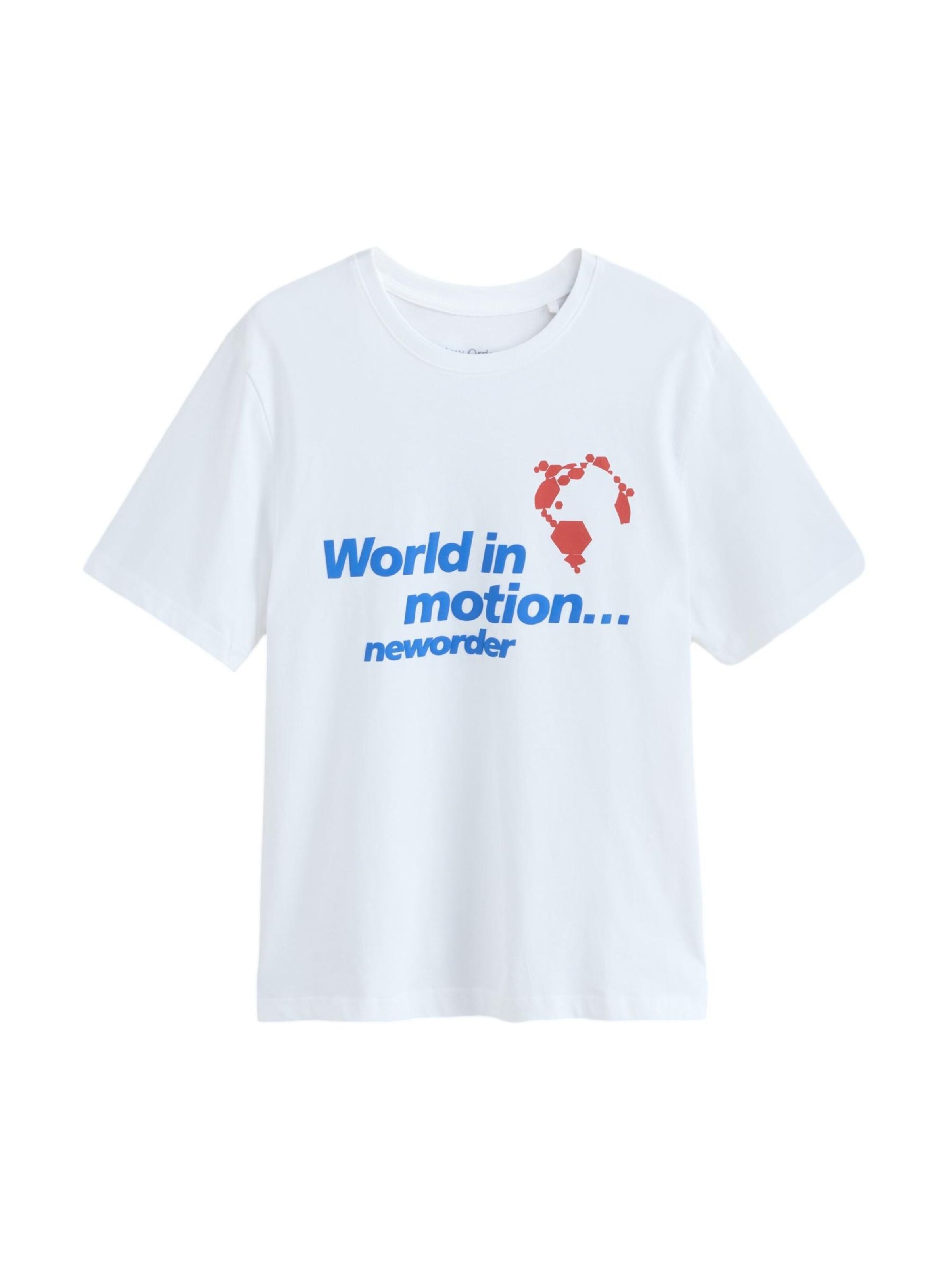 Next Shirt in Weiß: Vorderseite