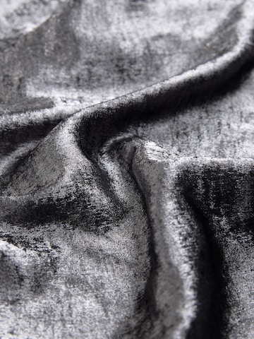 Next Loosefit Bandplooibroek in Zilver