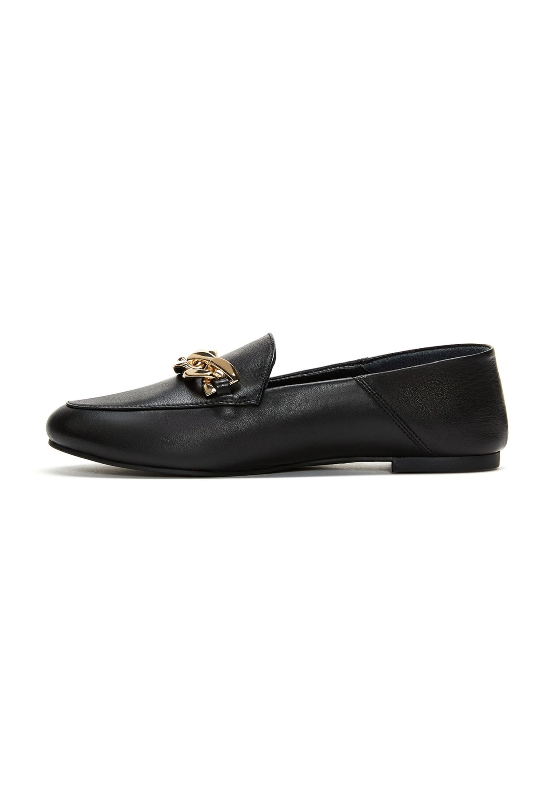 Derimod Slip-ons in Black: front