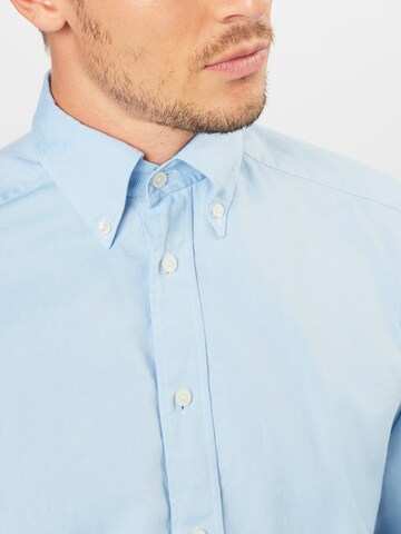 ETON Slim fit Button Up Shirt in Blue