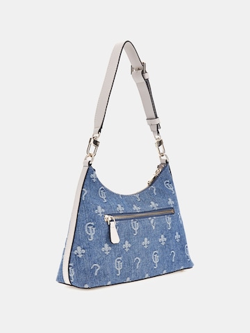 GUESS Schultertasche 'Greyson' in Blau