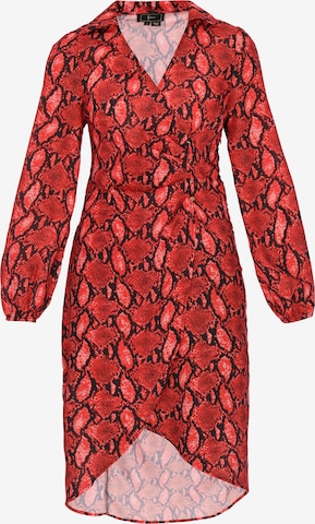 Robe 'Festive' faina en rouge : devant