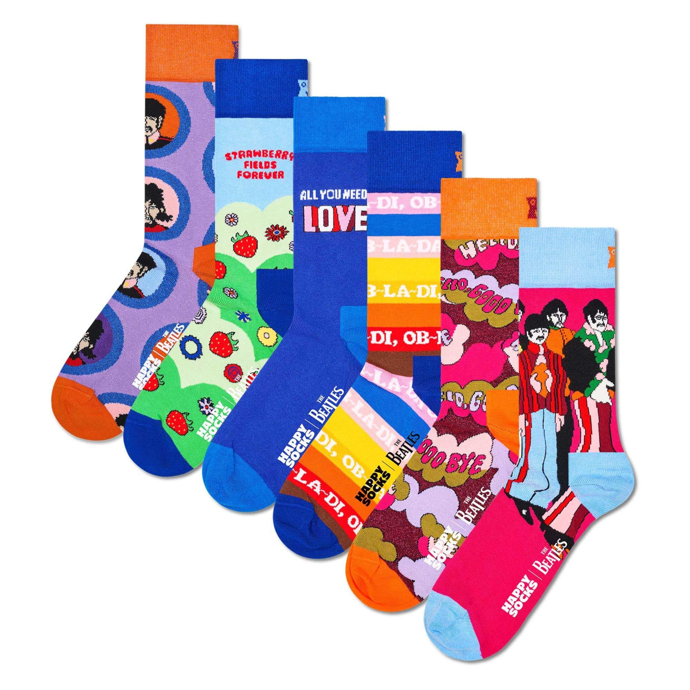 Happy Socks Sokken in Gemengde kleuren: voorkant