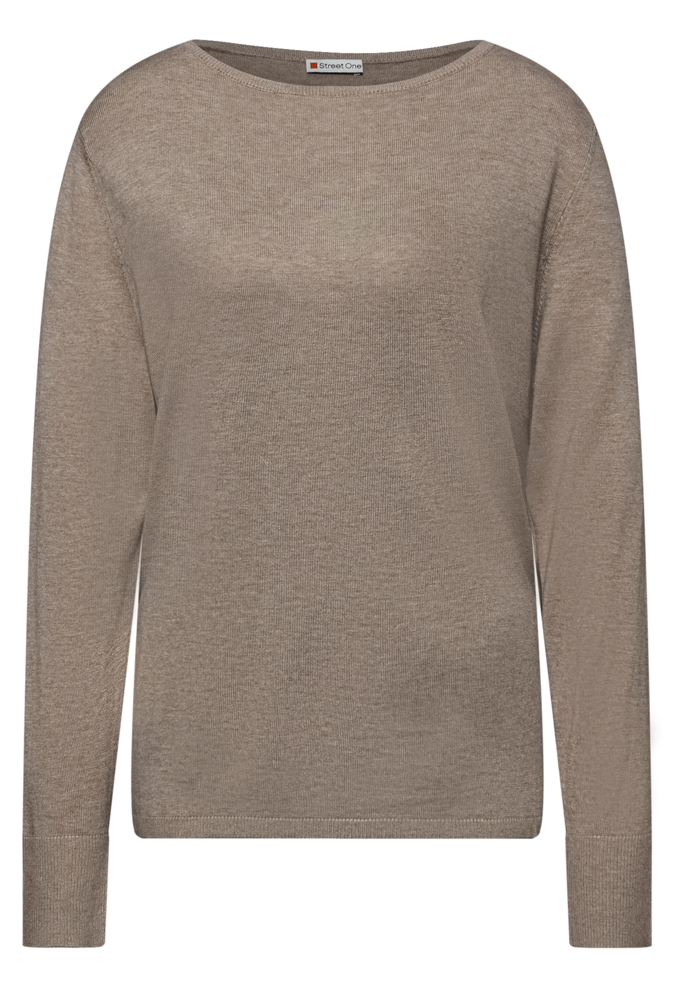 STREET ONE Pullover in Beige: Vorderseite