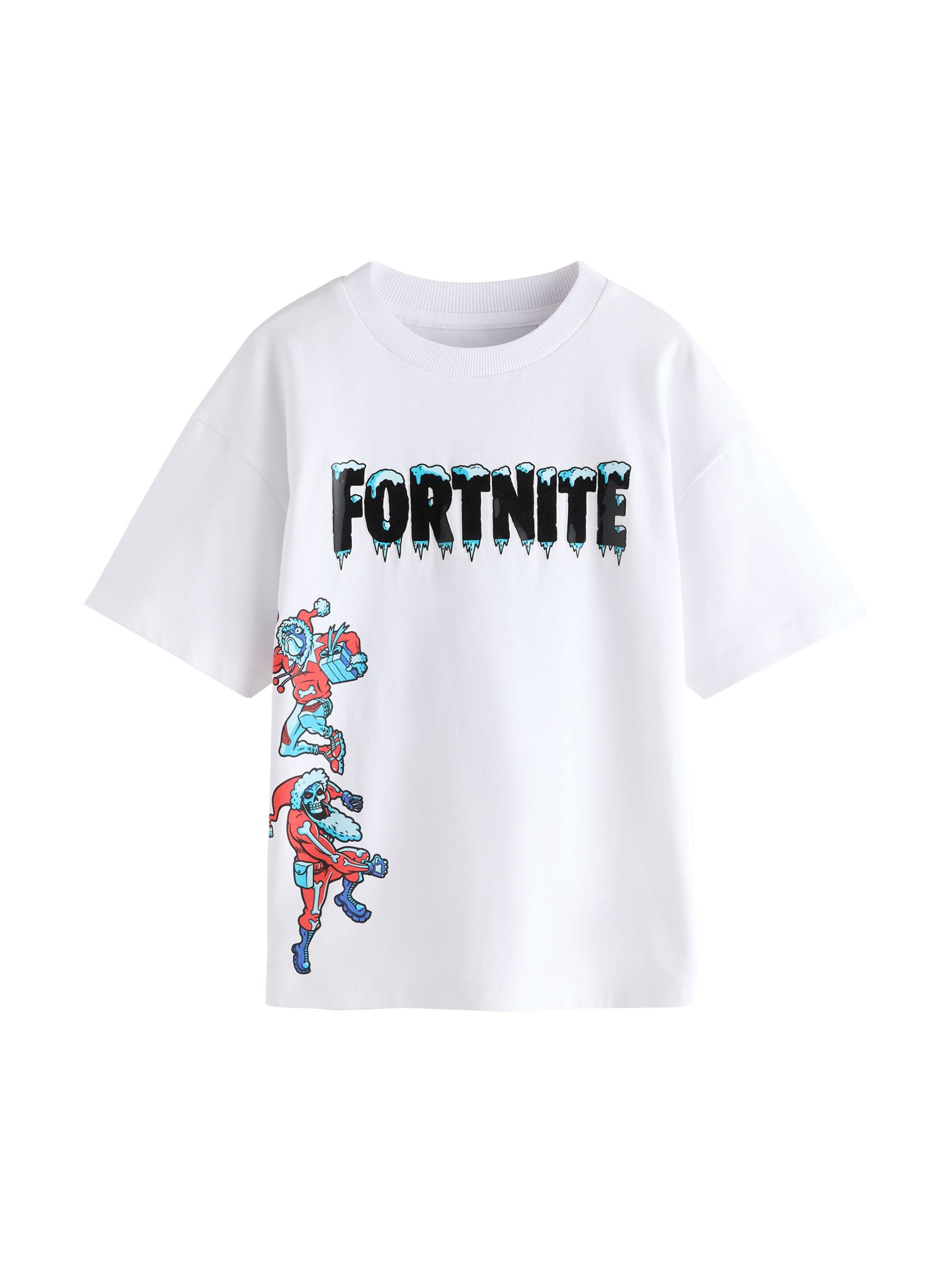 Tricou pe 122 Next pe turcoaz / roz / negru / alb, Vizualizare produs