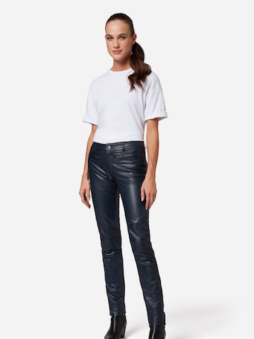 RICANO Slimfit Hose 'Donna II' in Blau