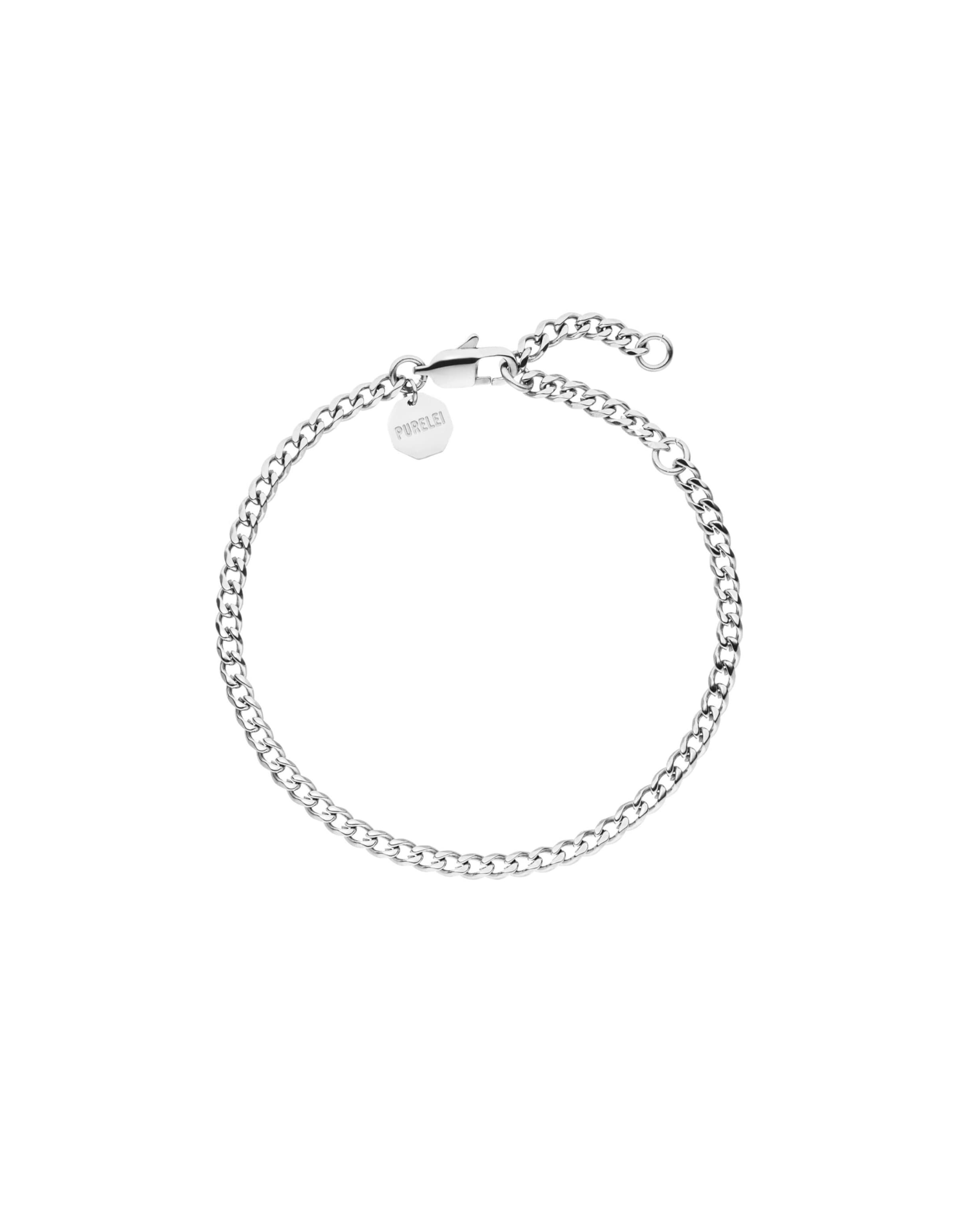 Braccialetto 'Spirit Three' di PURELEI in argento: frontale