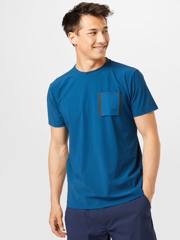 OAKLEY - Camiseta funcional en azul: frente