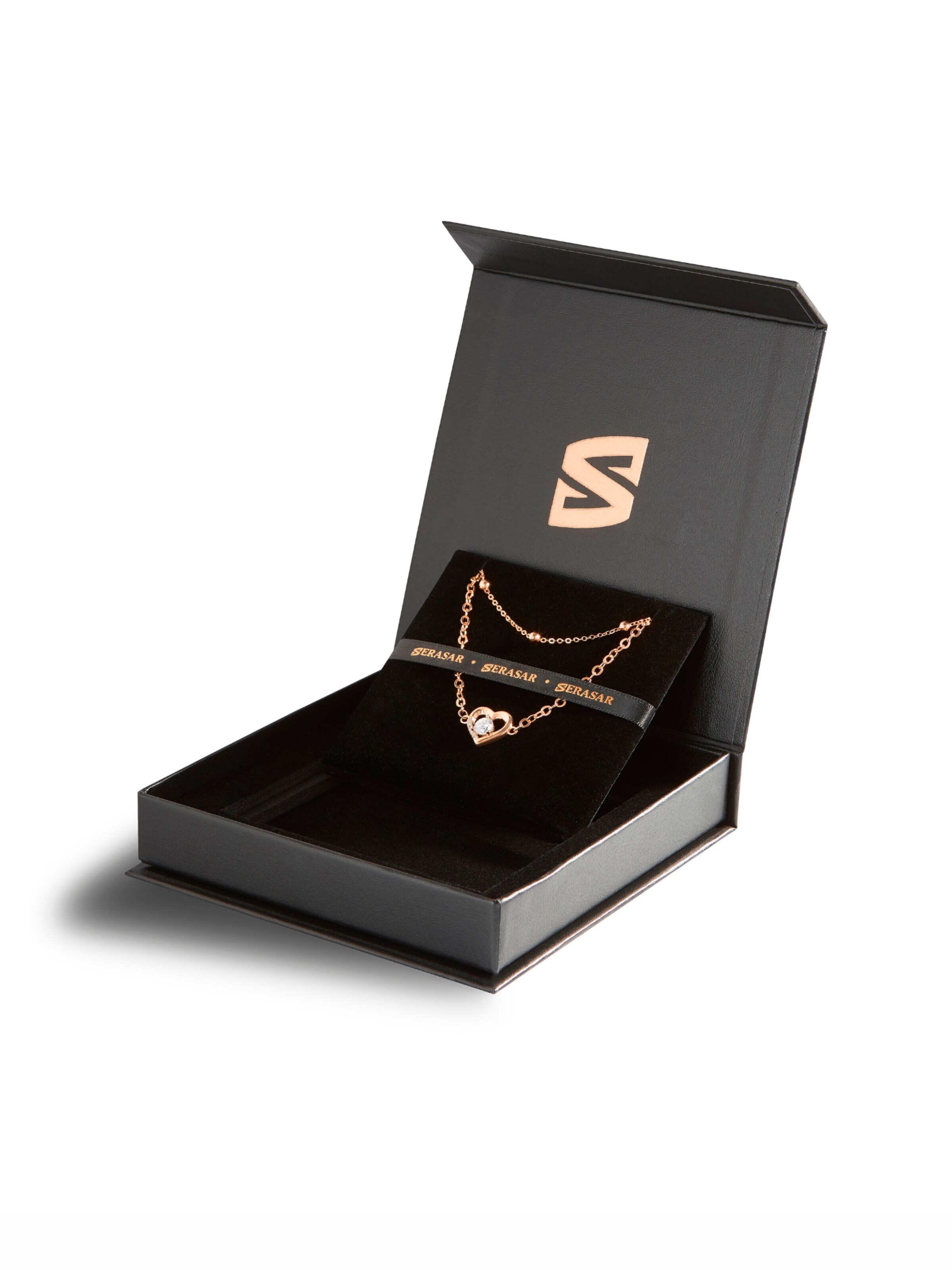 SERASAR Bracelet 'Anklet Heart' in Gold