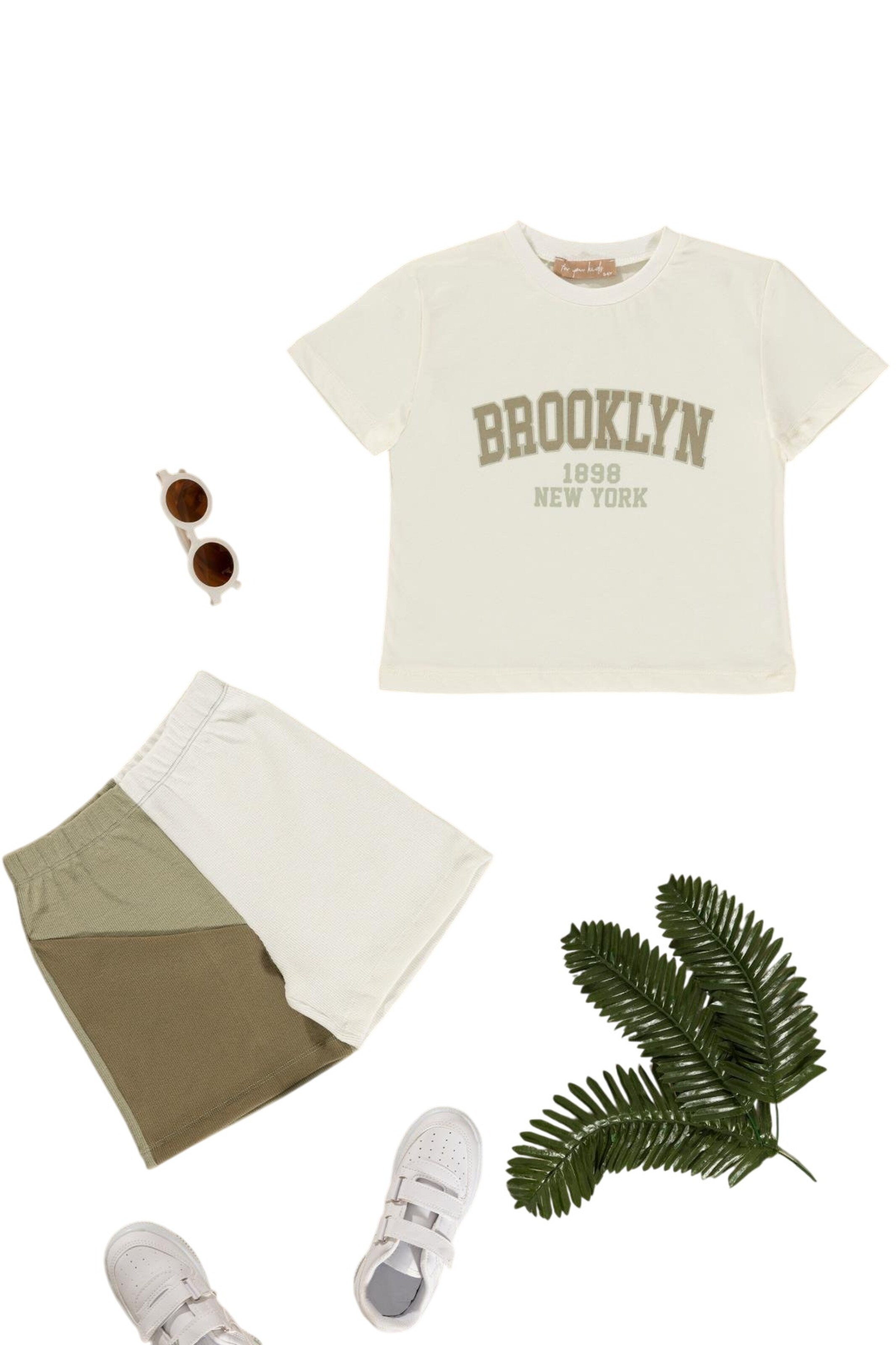 Set For You Moda en beige : devant