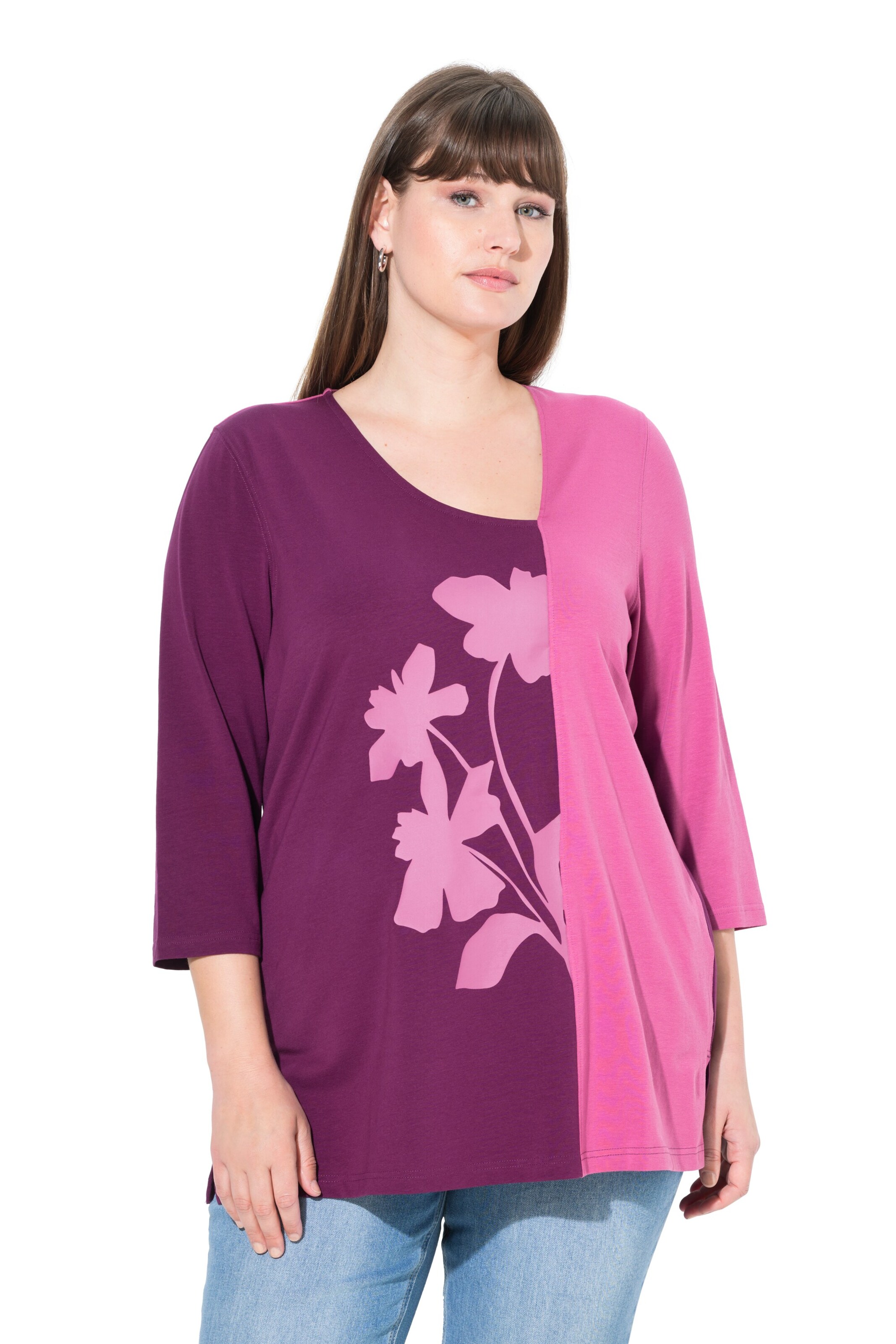 Ulla Popken Shirt in Purple: front