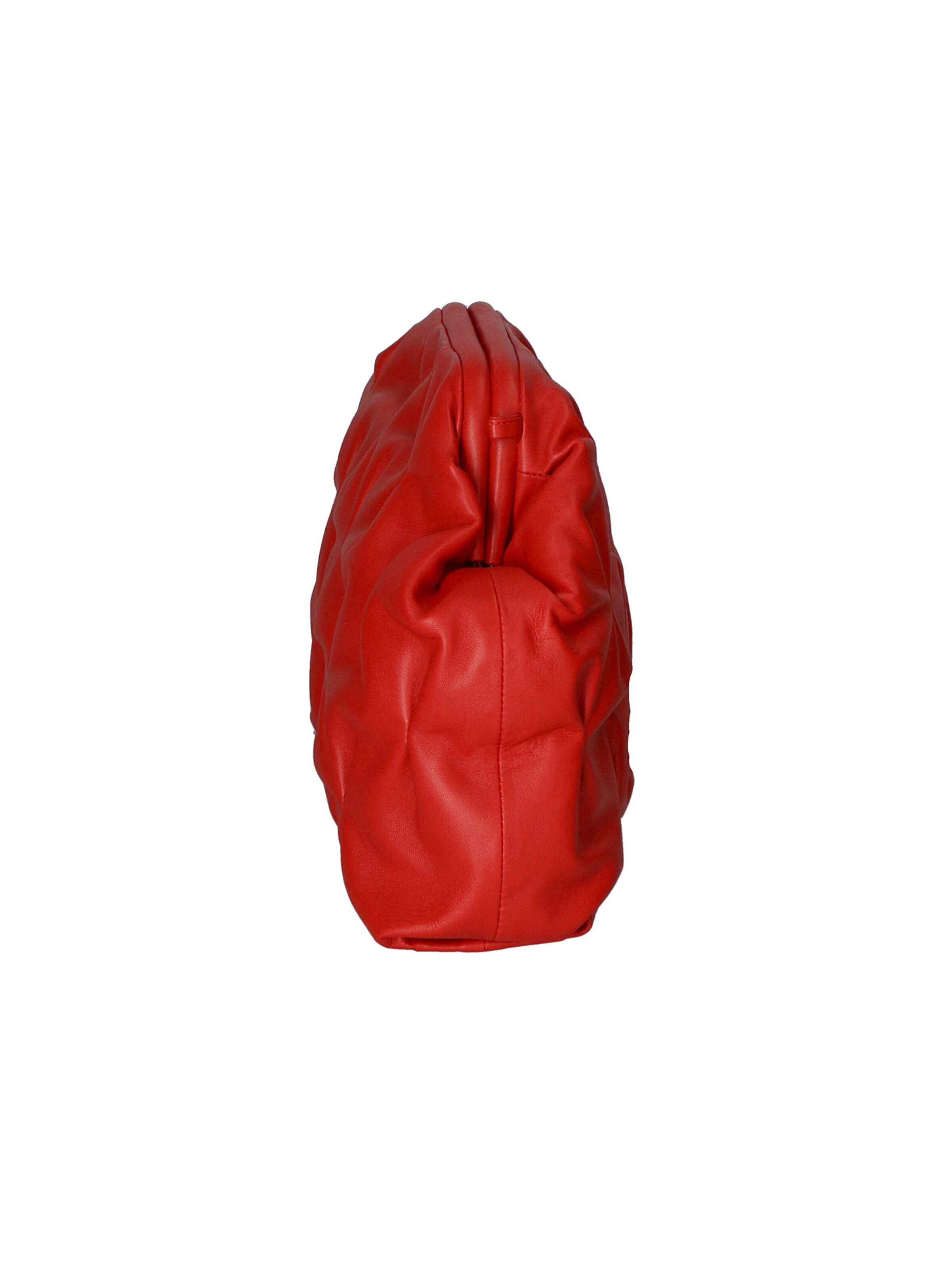 Pochette 'Pochette Verona in Pelle Sauvage - Tracolla Regolabile Made in Italy' di Gave Lux in rosso