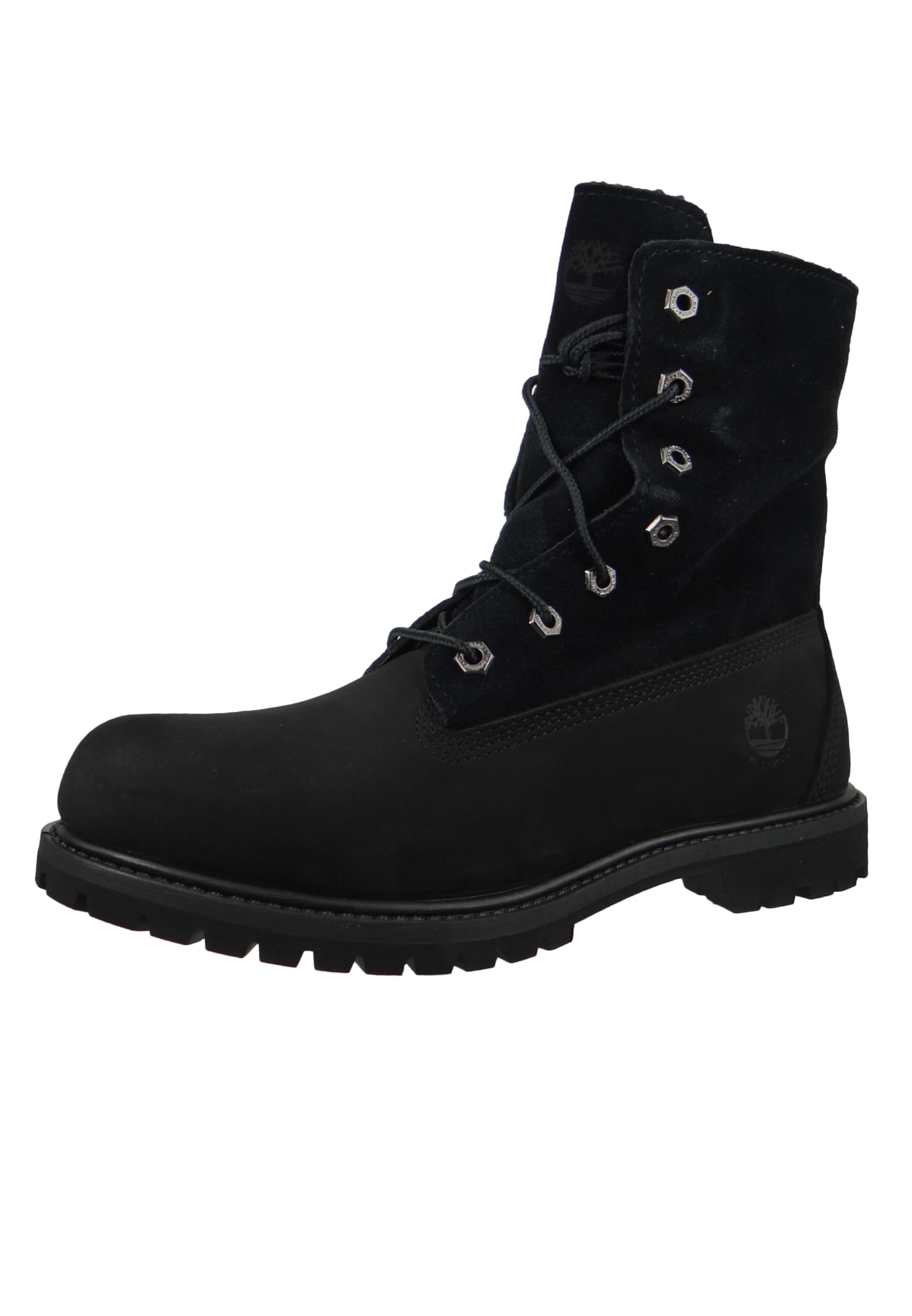 TIMBERLAND Veterlaarsjes 'Authentic' in Zwart: voorkant