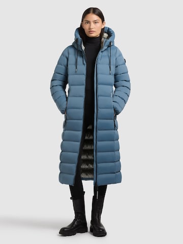khujo Winter Coat 'Simmie2' in Blue