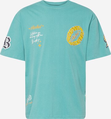 Redefined Rebel - Camiseta 'River' en azul: frente