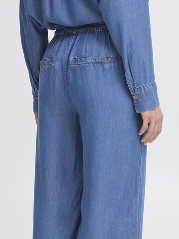 Wide leg Pantaloni 'BYKosmo' di b.young in blu