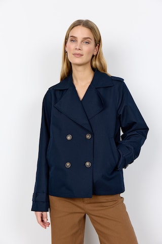 Soyaconcept Between-Season Jacket 'Amanda 1' in Blue: front