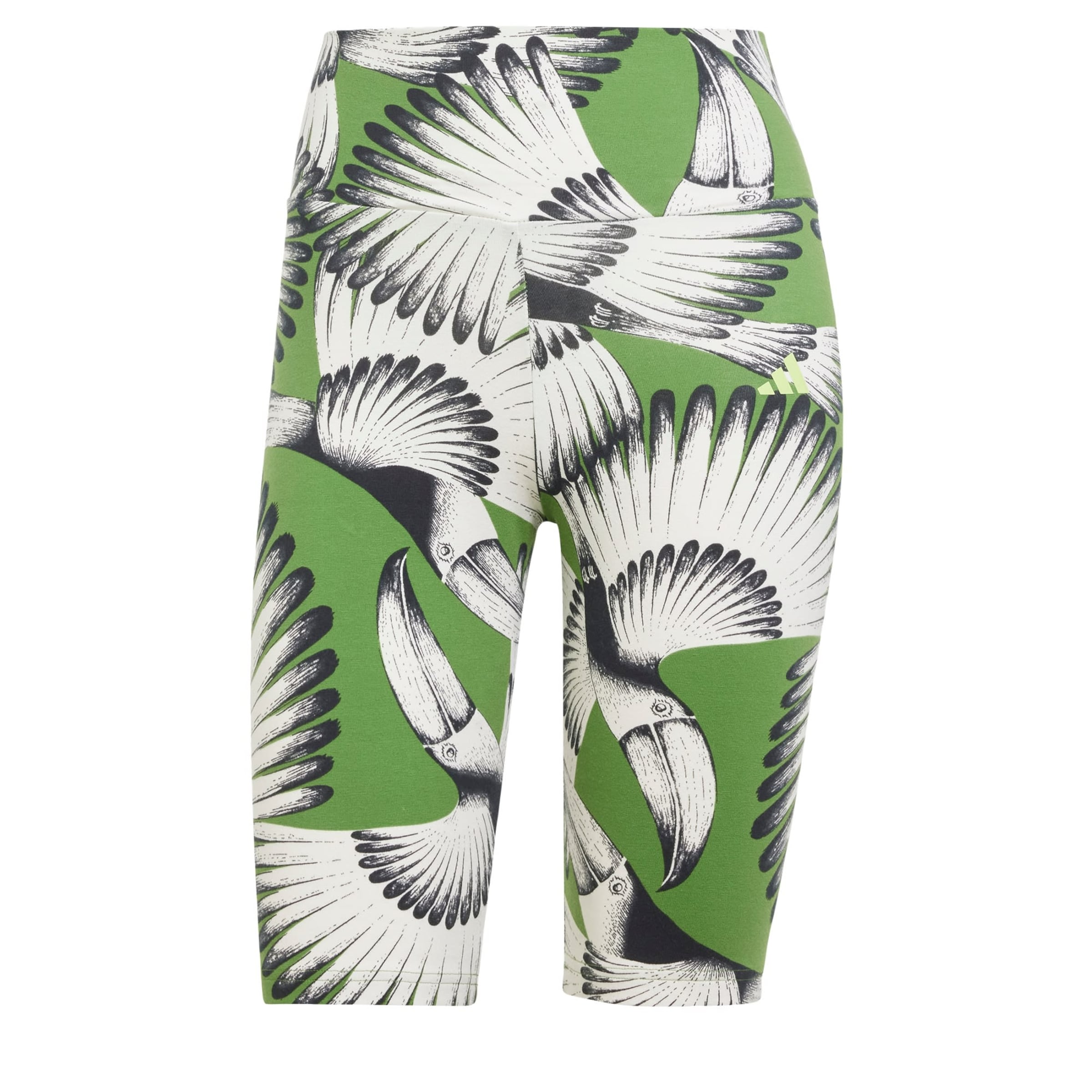 ADIDAS SPORTSWEAR Skinny Sportnadrágok 'Adidas x Farm' - zöld: elől