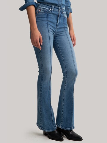 Flared Jeans 'CLARA' di BIG STAR in blu