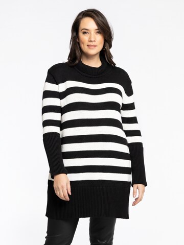 Yoek Pullover in Schwarz: predná strana