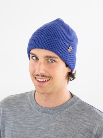 KOPYTO Beanie 'GAZELLE Leichte Wollmütze 100% Merinowolle RWS Unisex' in Blue