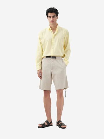 Giesto Wide leg Trousers 'Shorts' in Beige
