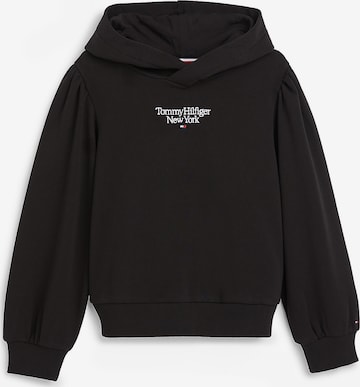 TOMMY HILFIGER Sweatshirt in Black: front