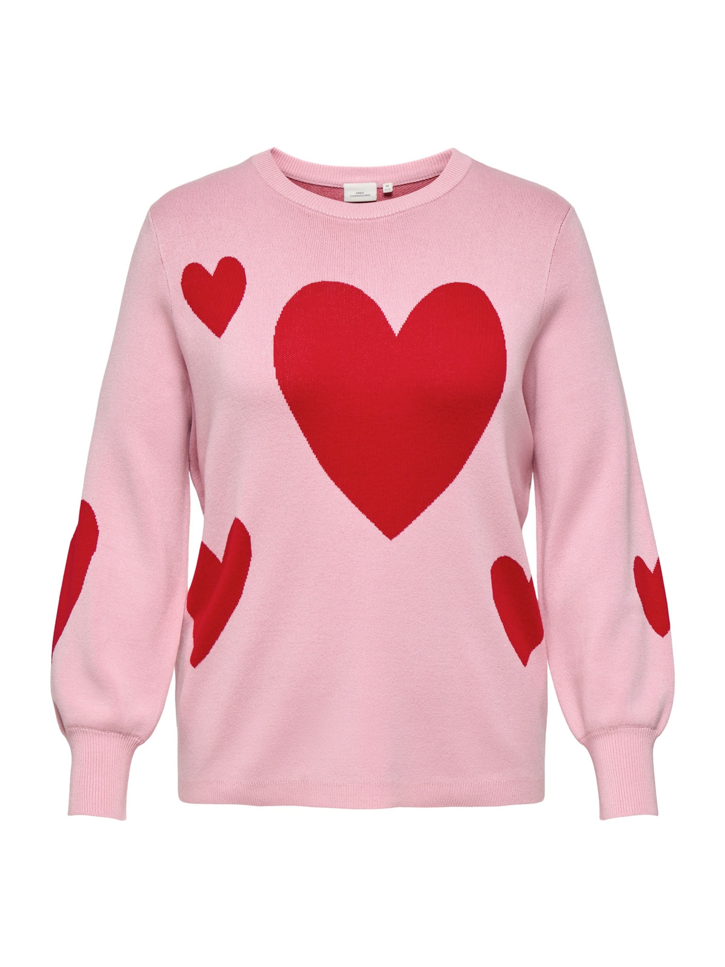 ONLY Carmakoma Tröja 'CARMontana' i rosa: framsida