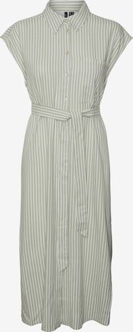 VERO MODA Shirt dress 'MYMILO' in Green: front