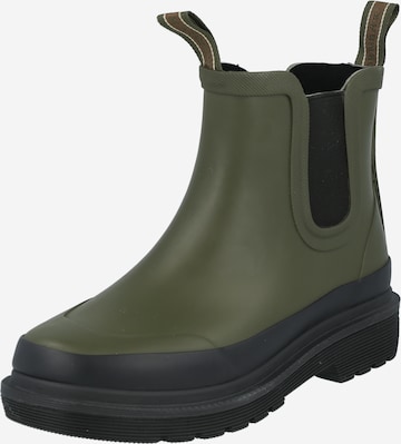 ILSE JACOBSEN Chelsea Boots in Green: front