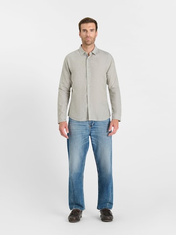 Coupe regular Chemise 'Rodes' Le Temps Des Cerises en vert