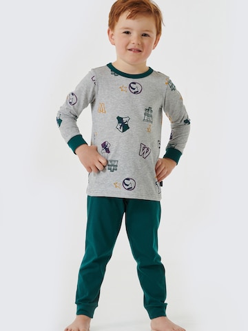 SCHIESSER Pyjama ' Rat Henry ' in Grau: predná strana