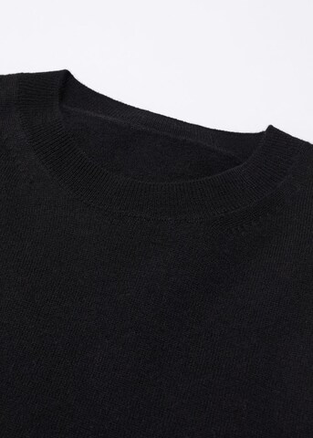 MANGO Sweter 'Serrano' w kolorze czarny