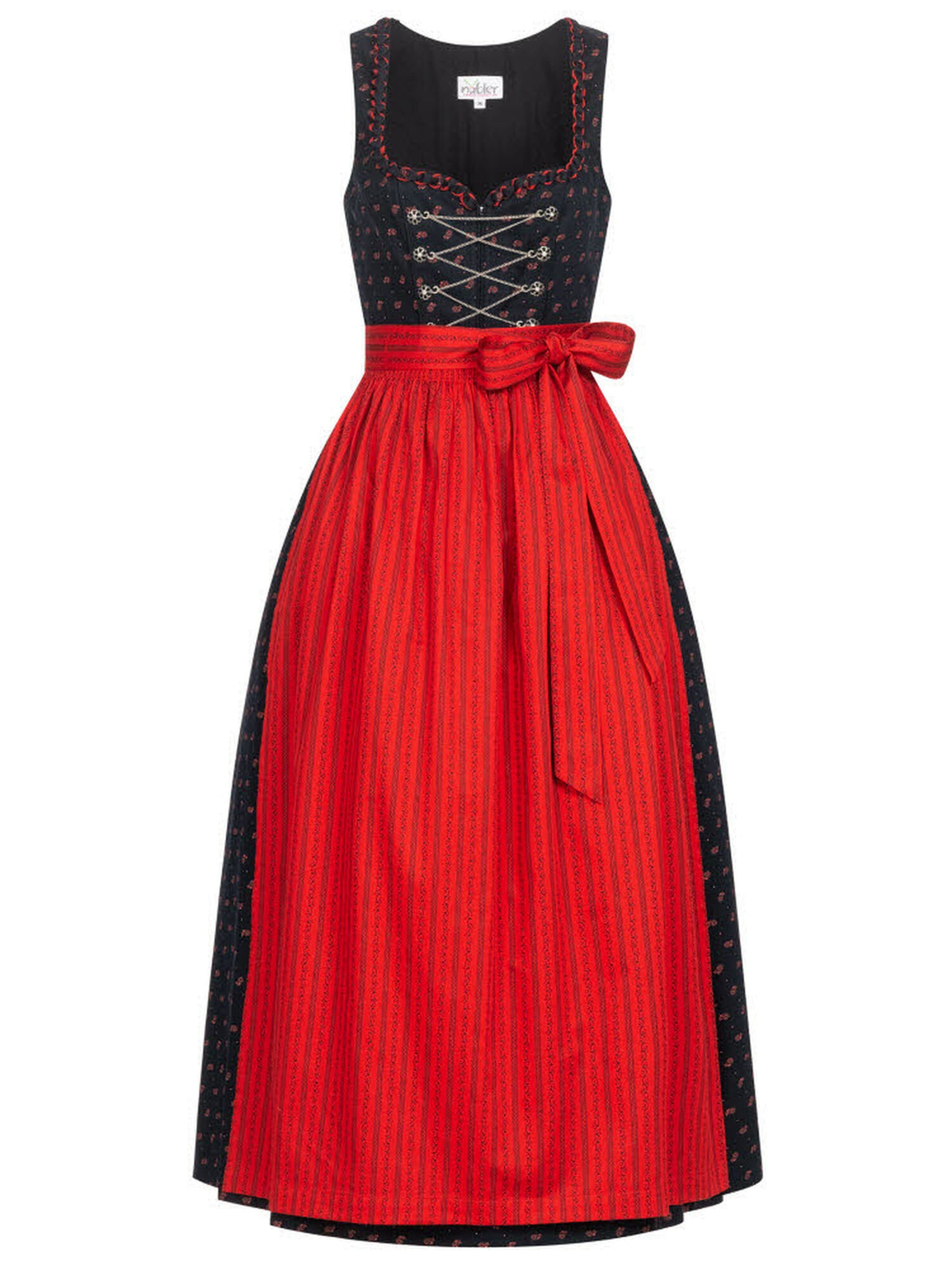 Trachtenhof Nübler Dirndl 'Dirndl lang Thea'‌‌‌‌‌‌‌‌‌ in 34 in schwarz, Produktansicht