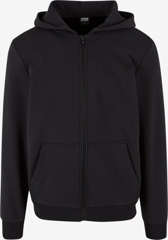 Urban Classics Sweatjakke i sort: forside