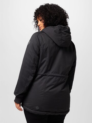 Ragwear Plus - Chaqueta funcional 'DANKA' en negro