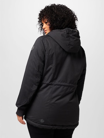 Ragwear Plus Performance Jacket 'DANKA' in Black