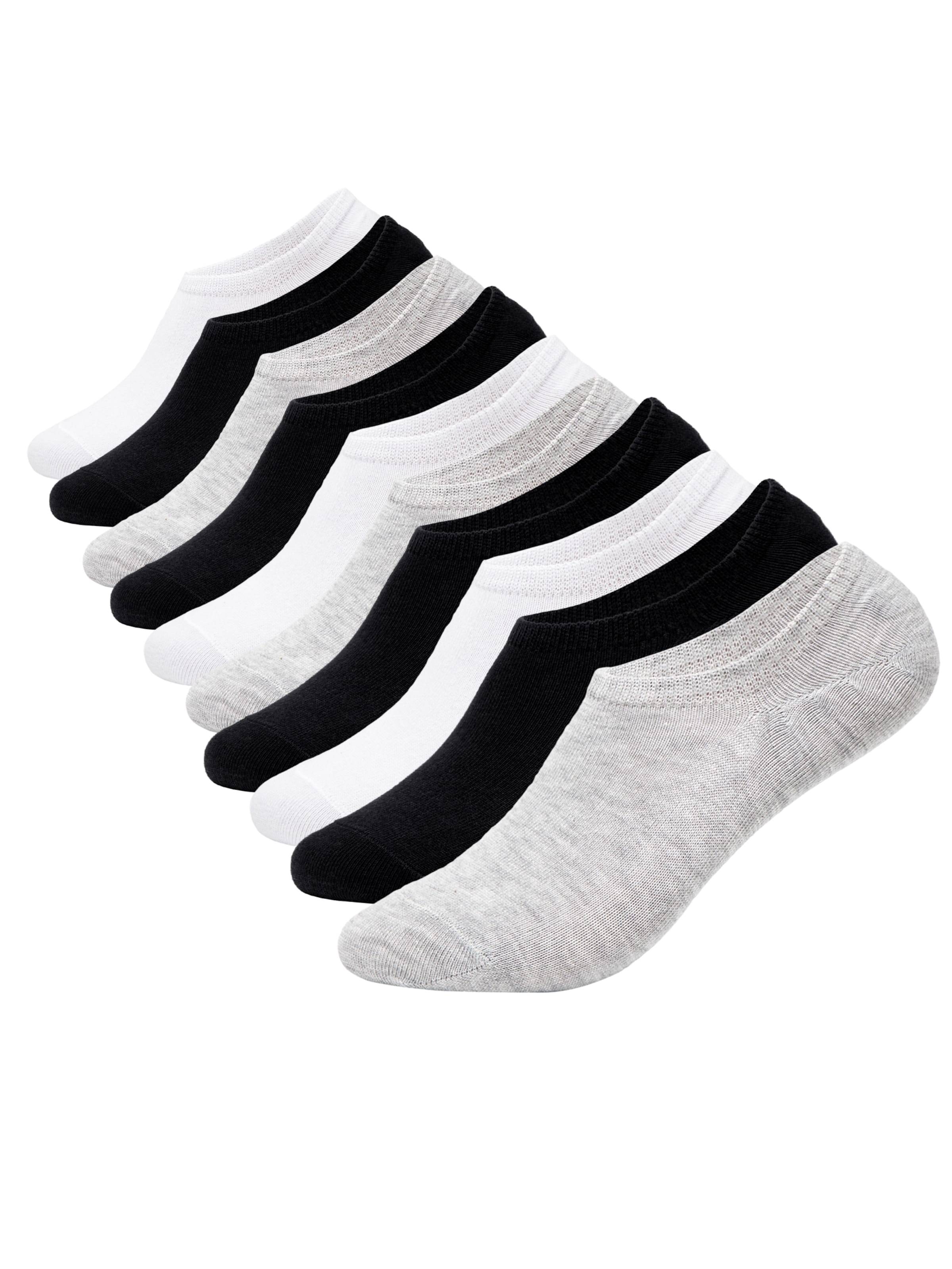 Occulto Ankle Socks 'Strolch' in Grey: front