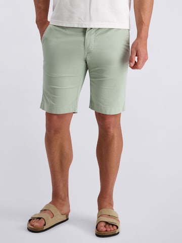 Regular Pantalon PIERRE CARDIN en vert : devant