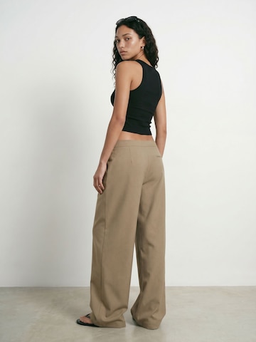 HYPEDROP - regular Pantalón en marrón